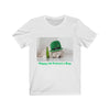 Image of St Patrick's Day Holiday Samoyed Unisex Jersey Short Sleeve Tee