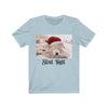 Image of Samoyed Silent Night Holiday Unisex Jersey Short Sleeve Tee