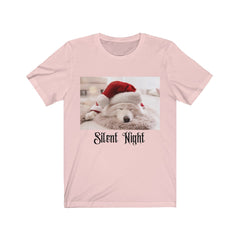 Samoyed Silent Night Holiday Unisex Jersey Short Sleeve Tee