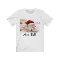 Samoyed Silent Night Holiday Unisex Jersey Short Sleeve Tee