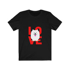 Love Samoyed Unisex Jersey Short Sleeve Tee